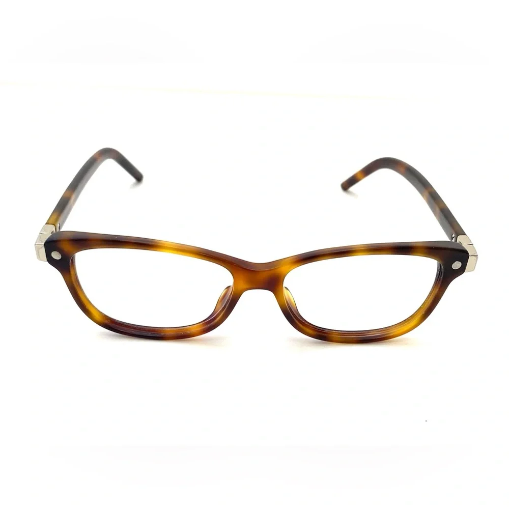Marc Jacobs Women's Havana Brown Rectangle-Shaped Eyeglass Frames MARC72